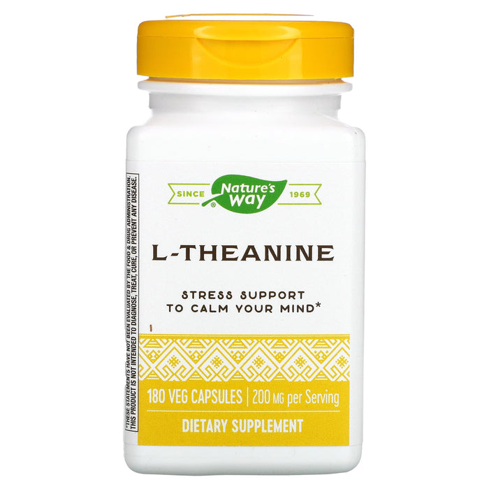 Nature's Way, L-Theanine, 100 mg, 60 Vegan Capsules