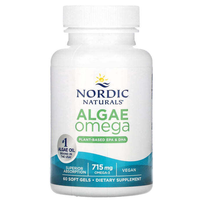 Nordic Naturals, Algae Omega, 357.5 mg, 60 Soft Gels