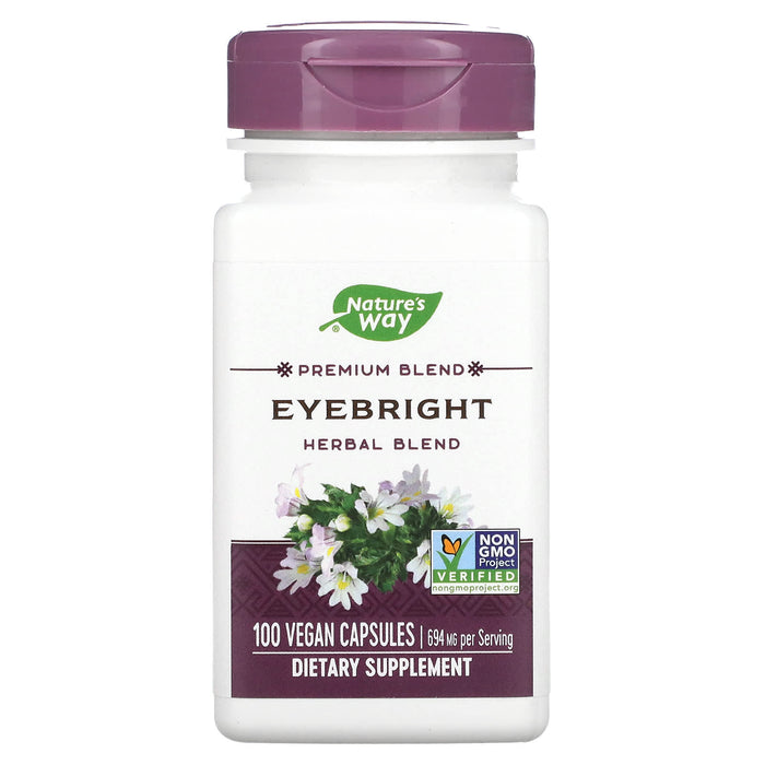 Nature's Way, Eyebright Herbal Blend, 347 mg, 100 Vegan Capsules