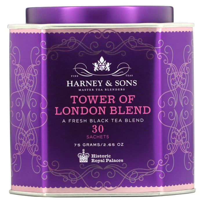 Harney & Sons, Royal English Breakfast, Black Teas, 30 Sachets, 2.67 oz (75 g)