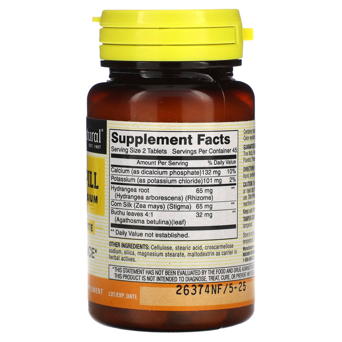 Mason Natural, Water Pill with Potassium, 90 Tablets