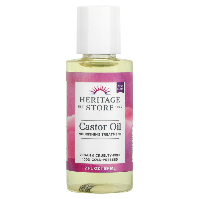 Heritage Store, Castor Oil, Nourishing Treatment, 16 fl oz (473 ml)