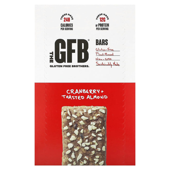 The GFB, Gluten Free Bars, Peanut Butter, 12 Bars, 2.05 oz (58 g)