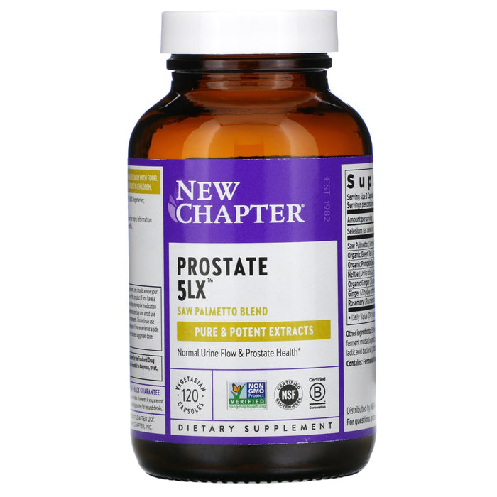 New Chapter, Prostate 5LX, 180 Vegetarian Capsules