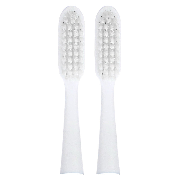 Hello, Replacement Brush Heads, Soft, Black, 2 Pack