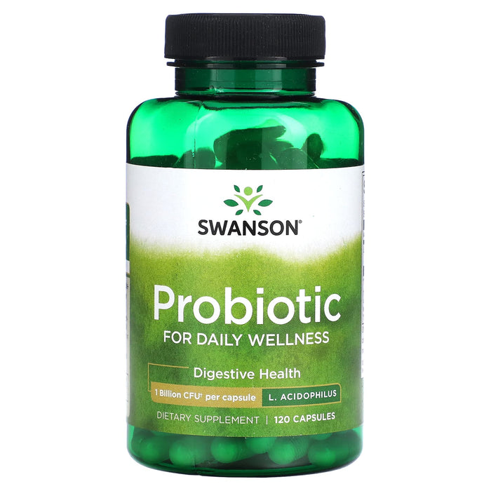 Swanson, Probiotic, 1 Billion CFU, 120 Capsules