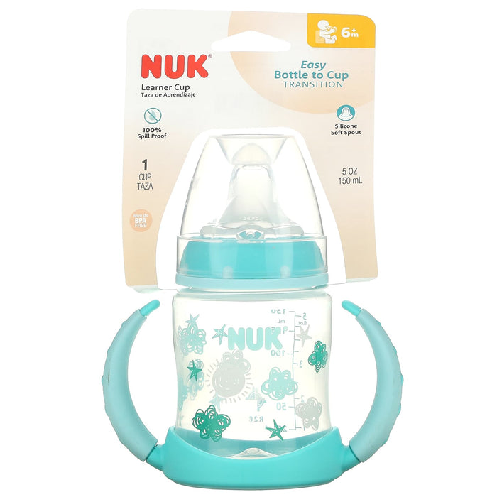 NUK, Learner Cup, 6+ Months, Pink, 5 oz (150 ml)