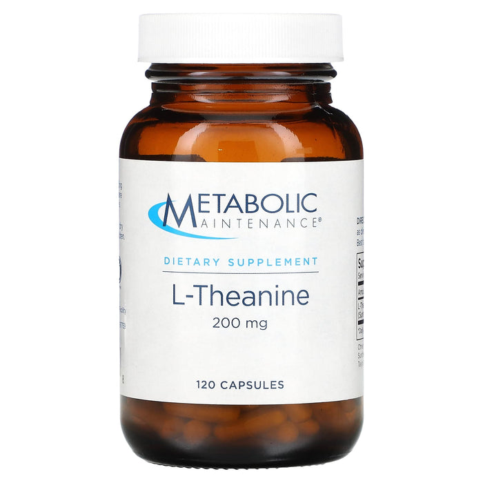 Metabolic Maintenance, L-Theanine, 200 mg, 120 Capsules