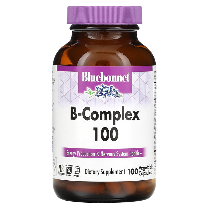 Bluebonnet Nutrition, B-Complex 50, 100 Vegetable Capsules