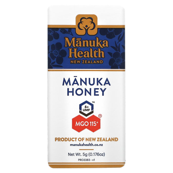 Manuka Health, Manuka Honey On-The-Go, MGO 115+, 12 Packets, 0.176 oz (5 g) Each