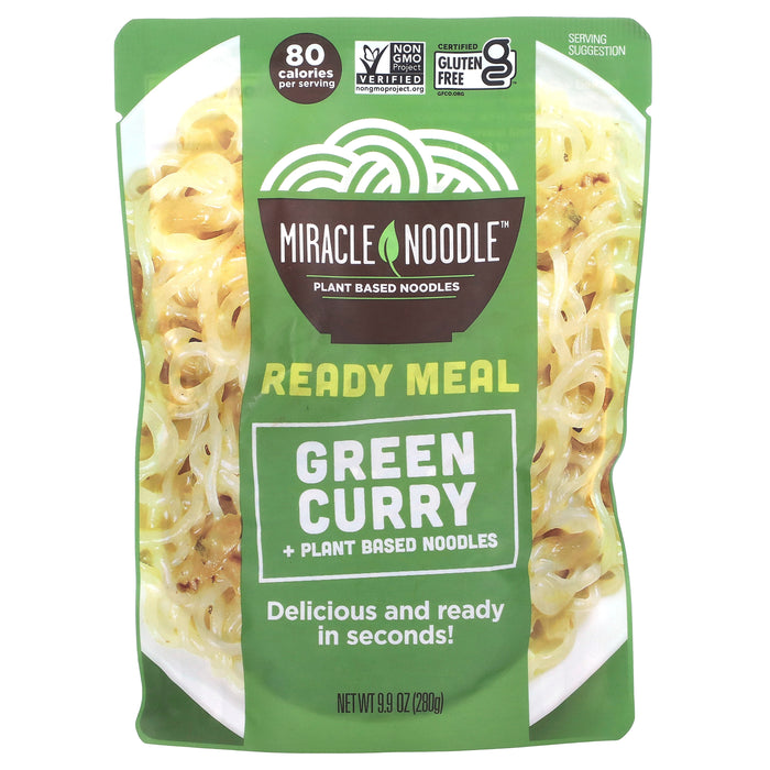 Miracle Noodle, Ready Meal, Thai Tom Yum + Plant Based Noodles, 9.9 oz (280 g)
