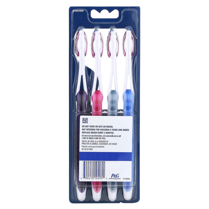 Oral-B, Pro-Flex Toothbrushes, Soft, 4 Toothbrushes