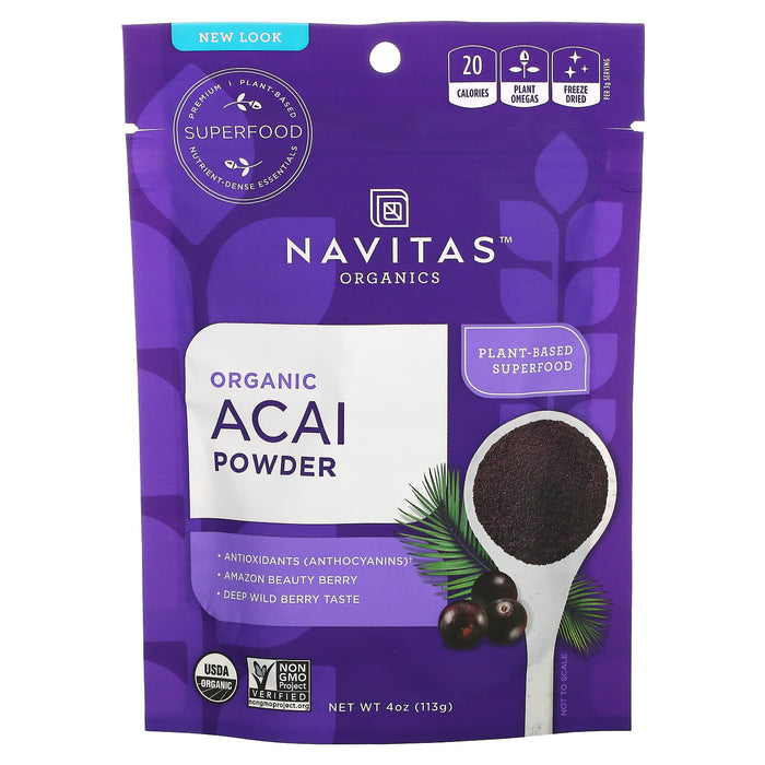 Navitas Organics, Organic Acai Powder, 8 oz (227 g)