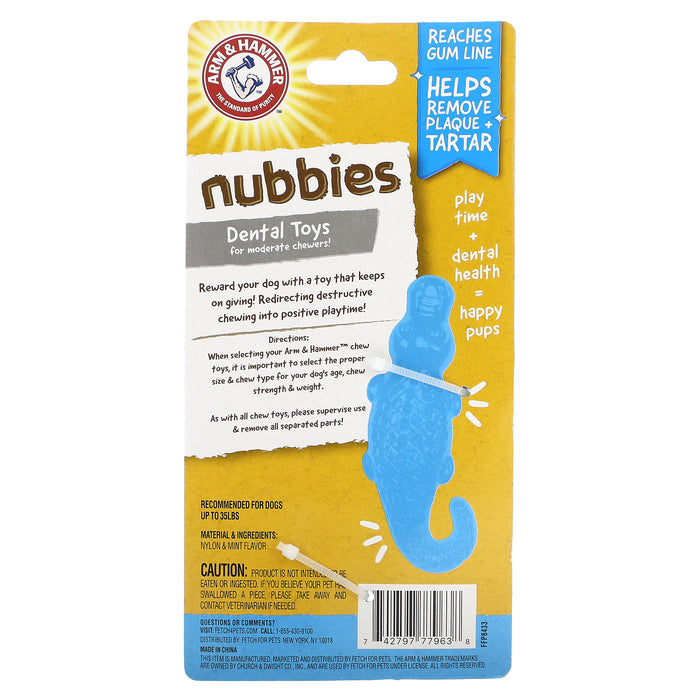 Arm & Hammer for Pets Nubbies Dental Toys - Chew Toy for Dogs, Nubbies Dog  Dental Toys - Best Dog Chew Toy, Dental Dog Toys, Arm and Hammer Nubbies  Toys for Dogs 