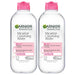 Garnier Skinactive Micellar Water for All Skin Types, Facial Cleanser & Makeup Remover, 13.5 Fl Oz (400Ml), 1 Count (Packaging May Vary)