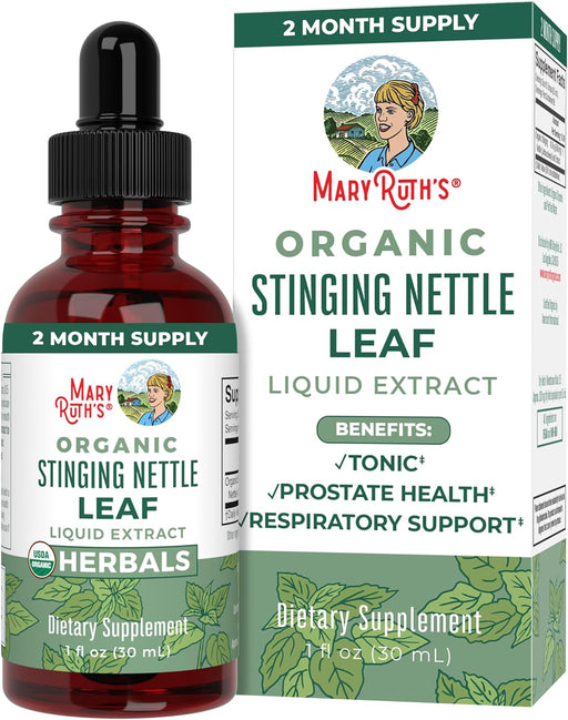 Maryruth Organics Stinging Nettle Leaf Extract | Detox Supplement Herbal Drops | USDA Organic | Vegan | Non-Gmo | Gluten Free | 1 Fluid Oz