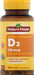 Nature Made Extra Strength Vitamin D3 5000 IU (125 Mcg), Dietary Supplement for Bone, Teeth, Muscle and Immune Health Support, 180 Softgels, 180 Day Supply