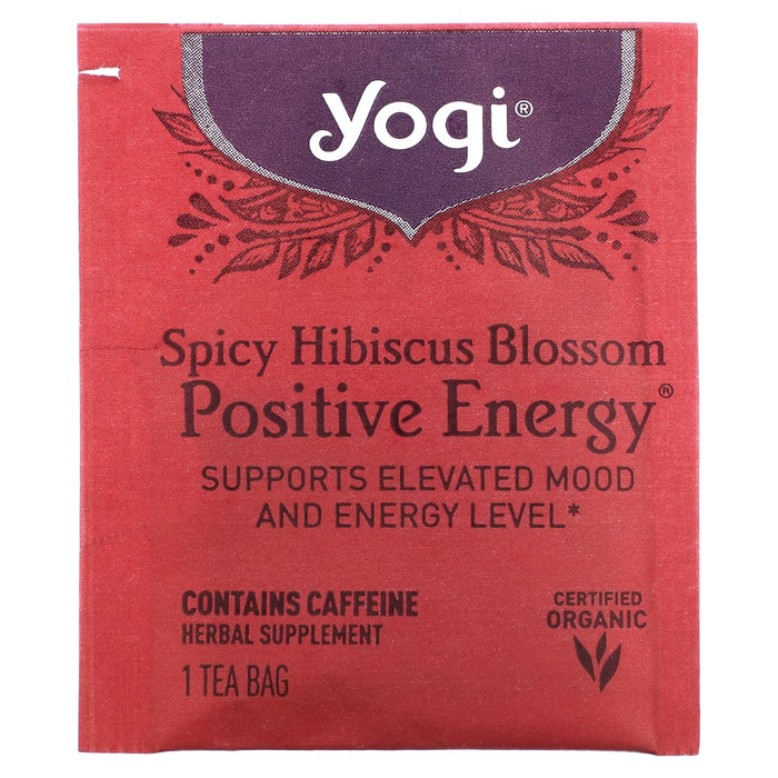 Yogi Tea, Positive Energy, Sweet Tangerine, 16 Tea Bags, 1.02 oz (29 g)