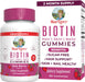 Maryruth'S Biotin Gummies | Sugar Free | 2 Month Supply | Biotin Vitamins for Hair Skin & Nails | Biotin Gummies for Hair Growth | Vegan | Non-Gmo | Gluten Free | 60 Count