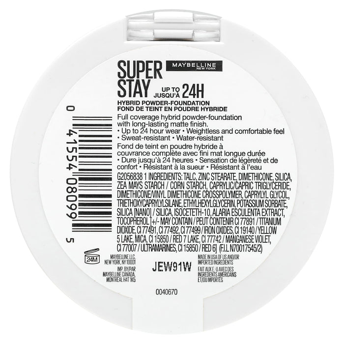 Maybelline, Super Stay, Hybrid Powder-Foundation, 220, 0.21 oz (6 g)