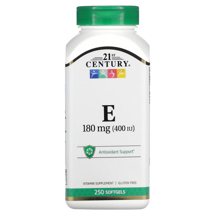21st Century, Vitamin E, 180 mg (400 IU), 110 Softgels