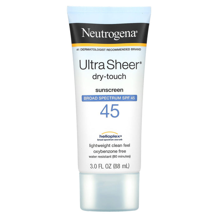 Neutrogena, Ultra Sheer Dry-Touch Sunscreen, SPF 45, 3 fl oz (88 ml)