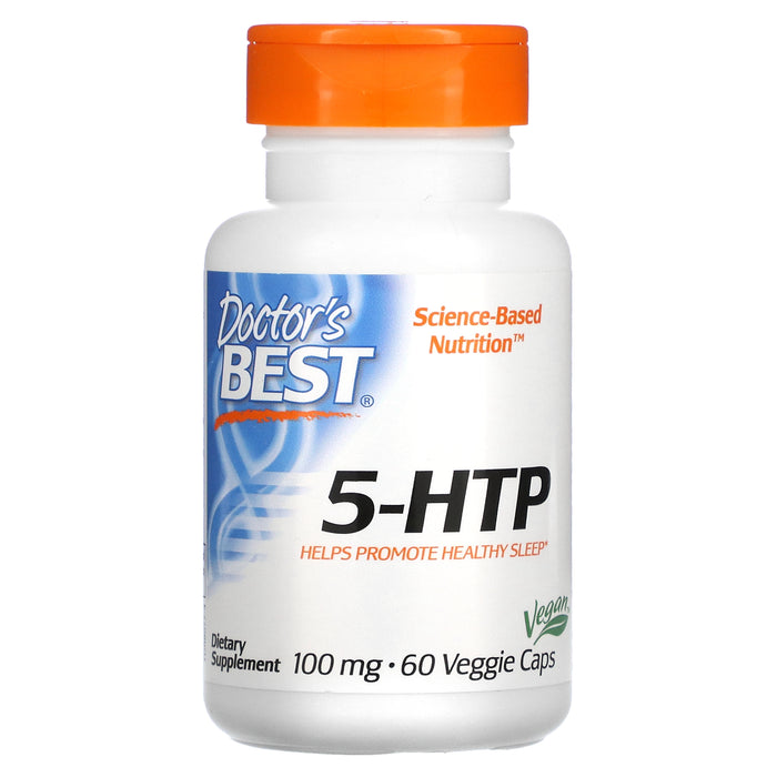 Doctor's Best, 5-HTP, 100 mg, 180 Veggie Caps