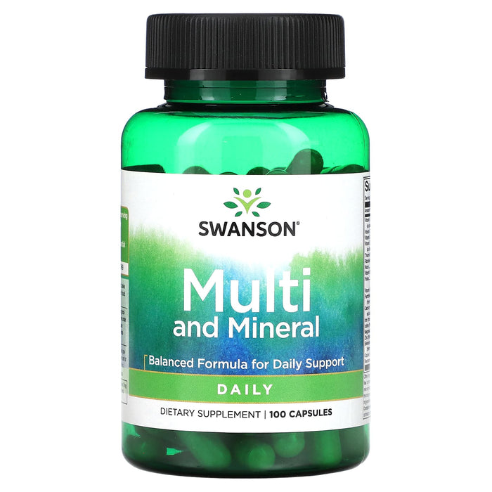 Swanson, Multi and Mineral, 100 Capsules