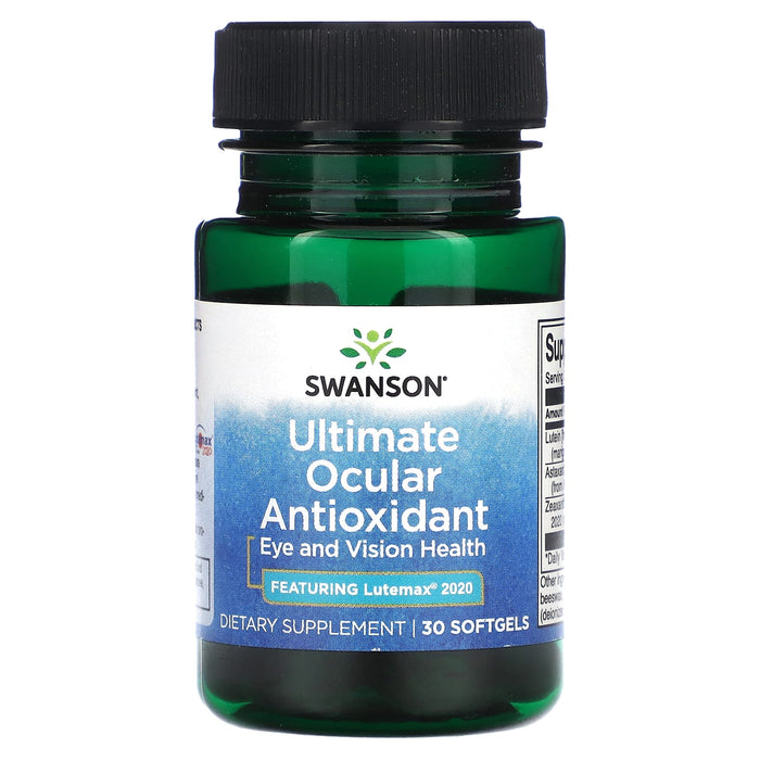 Swanson, Ultimate Ocular Antioxidant, 30 Softgels