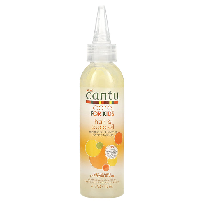 Cantu, Care For Kids, Hair & Scalp Oil, 4 fl oz (113 ml)