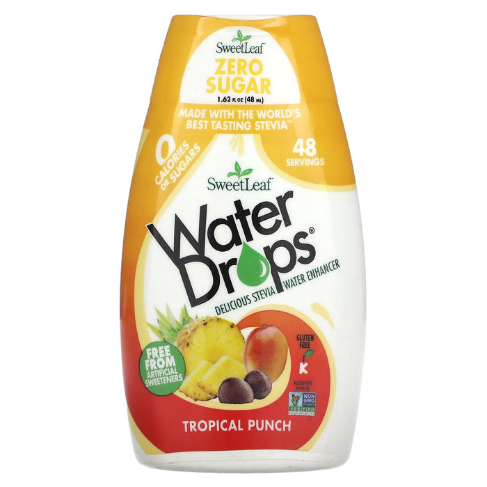 Wisdom Natural, SweetLeaf, Water Drops, Delicious Stevia Water Enhancer, Raspberry Lemonade, 1.62 fl oz (48 ml)
