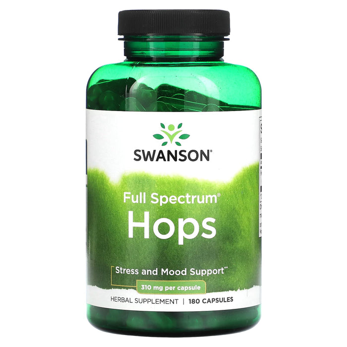 Swanson, Full Spectrum Hops, 310 mg, 180 Capsules