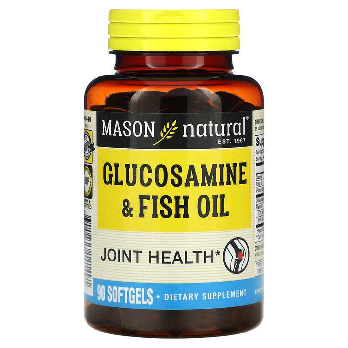Mason Natural, Glucosamine & Fish Oil, 90 Softgels