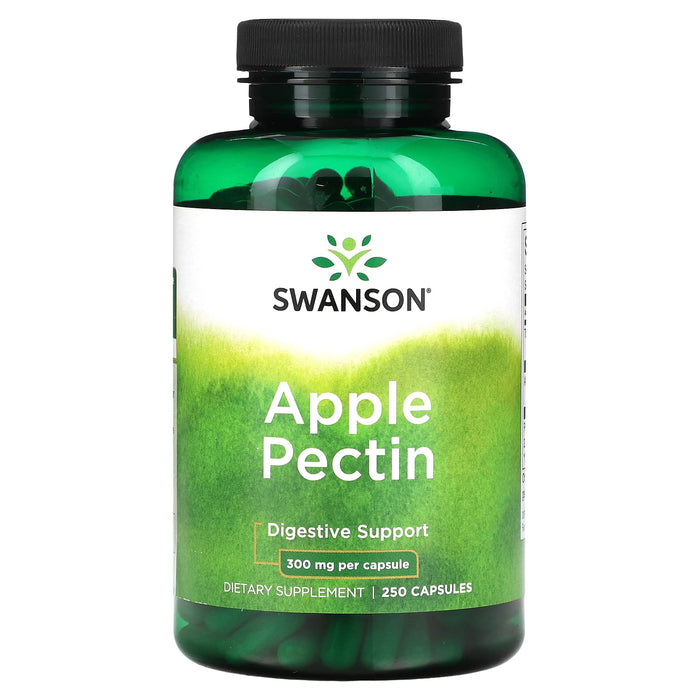 Swanson, Apple Pectin, 300 mg, 250 Capsules