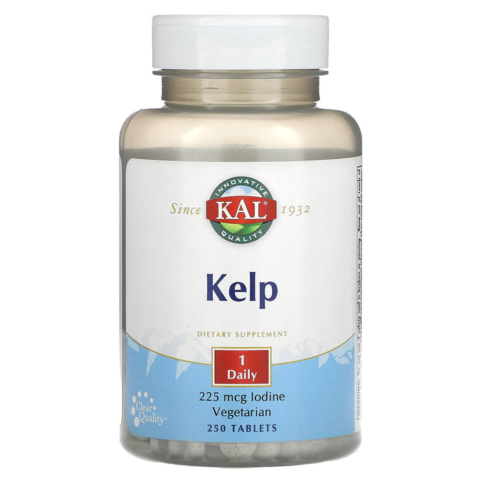 KAL, Kelp, 250 Tablets