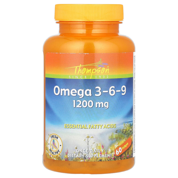 Thompson, Omega 3-6-9, 1,200 mg , 60 Softgels