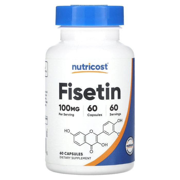 Nutricost, Fisetin, 100 mg , 60 Capsules