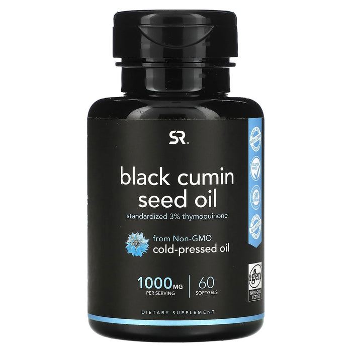 Sports Research, Black Cumin Seed Oil, 500 mg, 60 Softgels