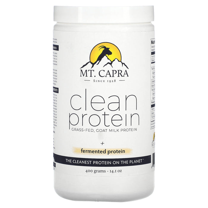Mt. Capra, Clean Protein + Fermented Protein, 14.1 oz (400 g)