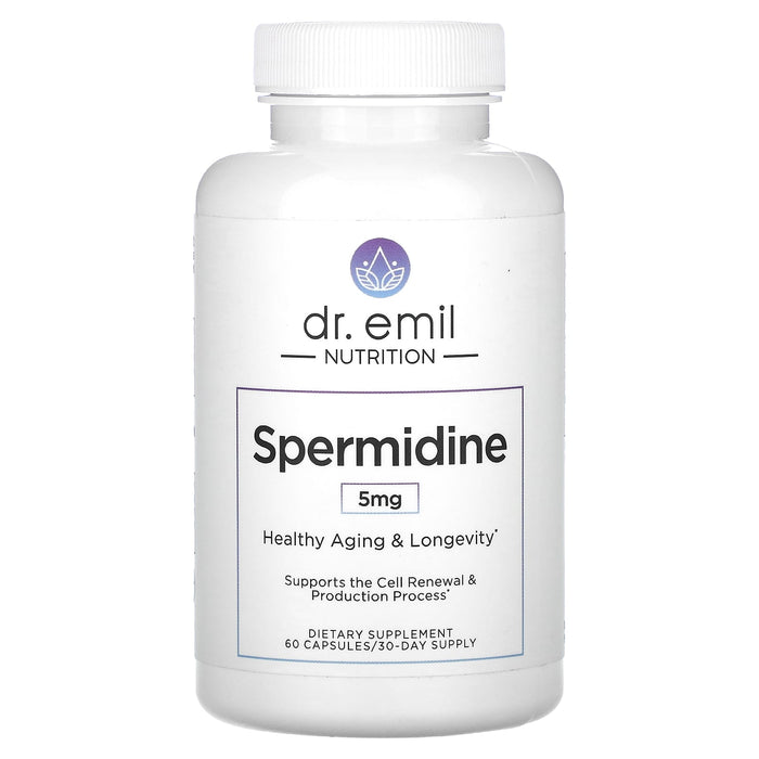 Dr. Emil Nutrition, Spermidine, 2.5 mg, 60 Capsules