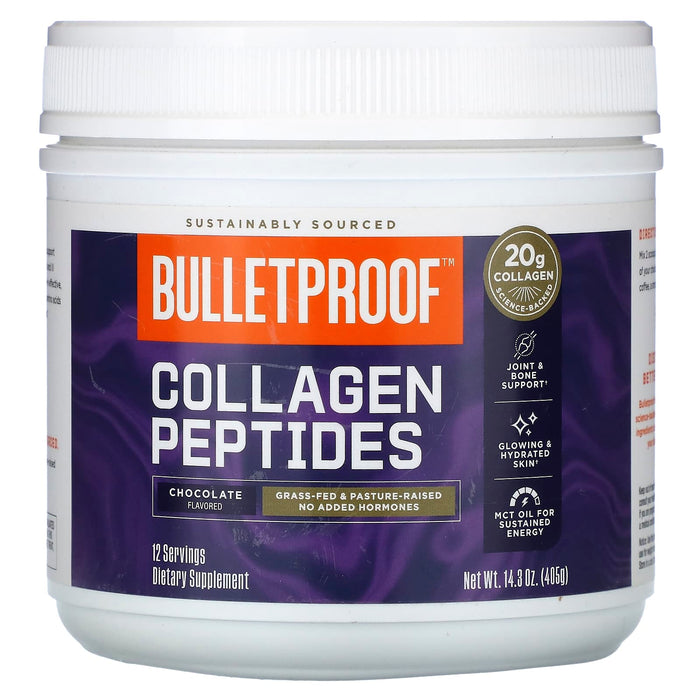 BulletProof, Collagen Peptides, Chocolate, 14.3 oz (405 g)