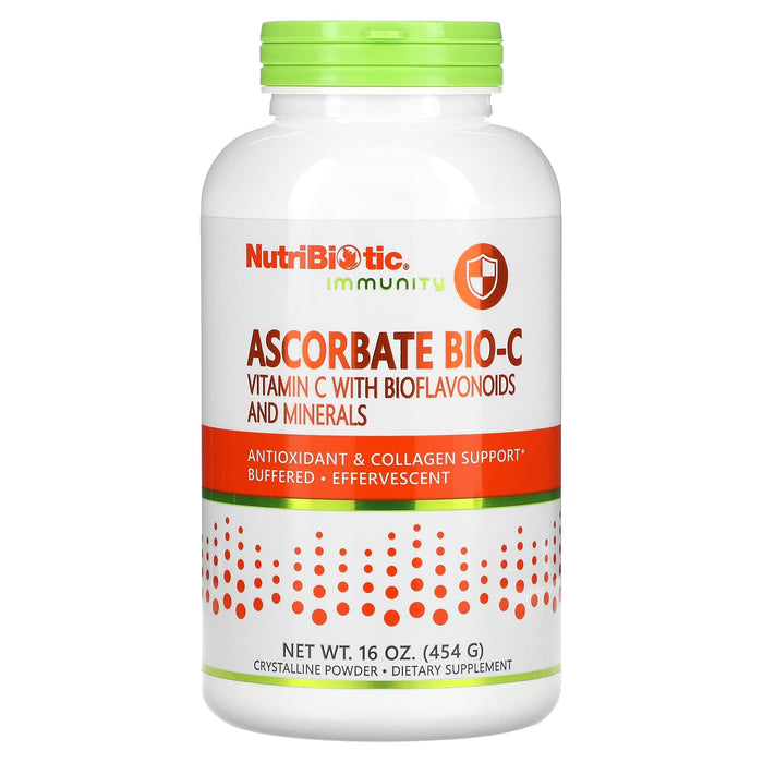 NutriBiotic, Immunity, Ascorbate Bio-C, Vitamin C with Bioflavonoids and Minerals, 2.2 lb (1 kg)
