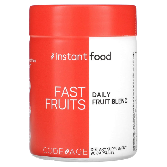 Codeage, Instant Food, Fast Fruits, Daily Fruit Blend, 90 Capsules