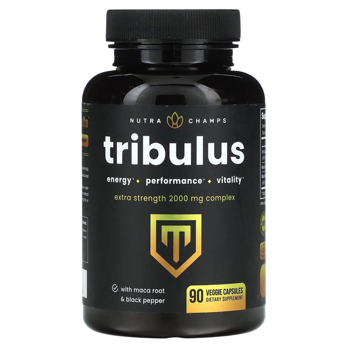 NutraChamps, Tribulus, Extra Strength, 666 mg, 90 Veggie Capsules