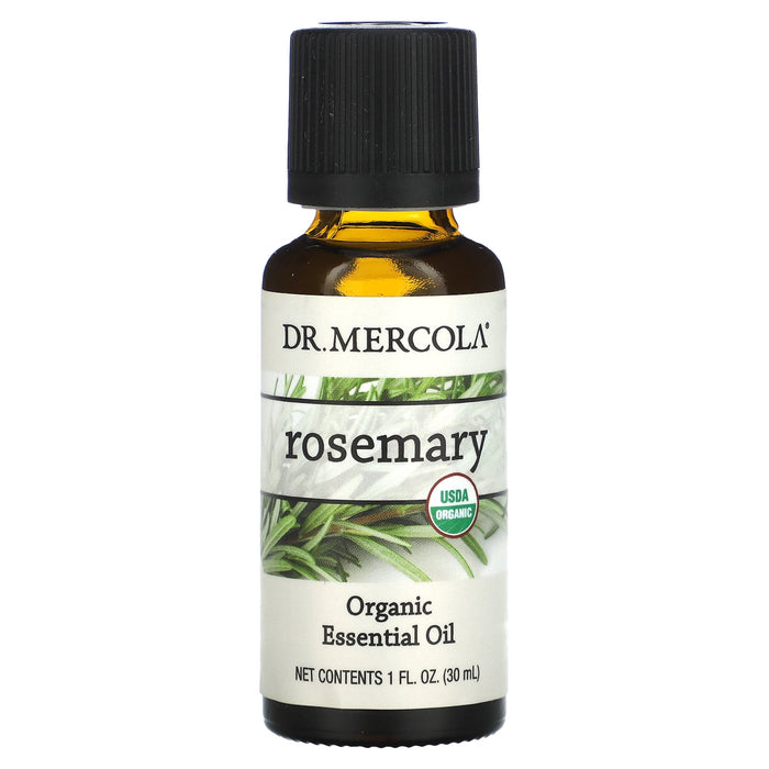 Dr. Mercola, Organic Essential Oil, Rosemary , 1 fl oz (30 ml)