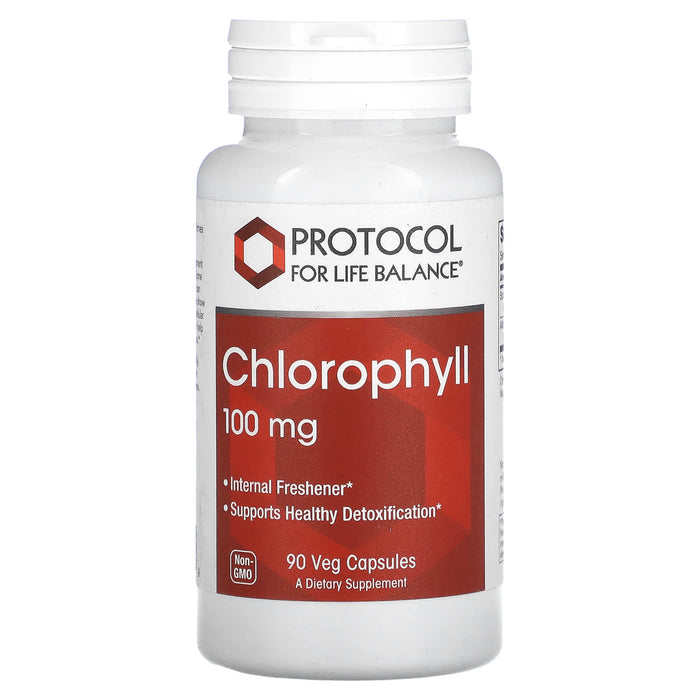 Protocol for Life Balance, Chlorophyll, 100 mg, 90 Veg Capsules