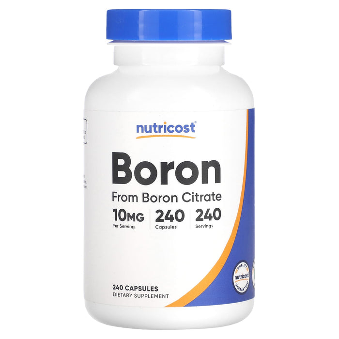 Nutricost, Boron, 10 mg , 240 Capsules