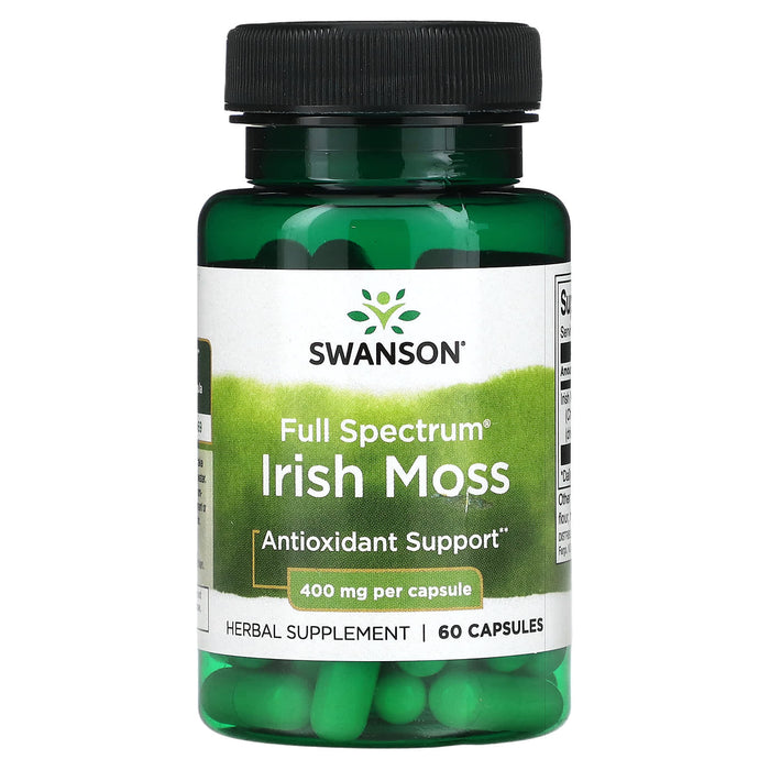 Swanson, Full Spectrum Irish Moss, 400 mg, 60 Capsules