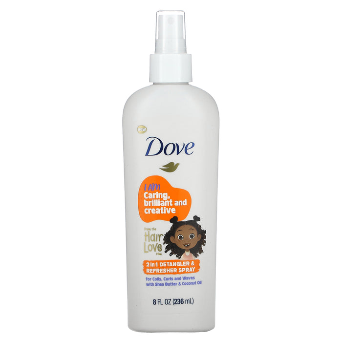 Dove, 2 in 1 Detangler & Refresher Spray, 8 fl oz (236 ml)