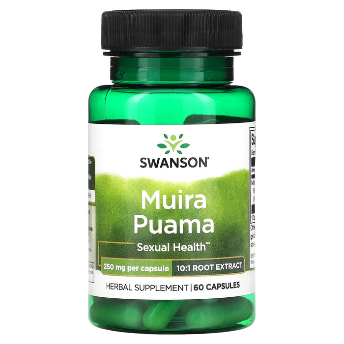 Swanson, Muira Puama, 250 mg, 60 Capsules